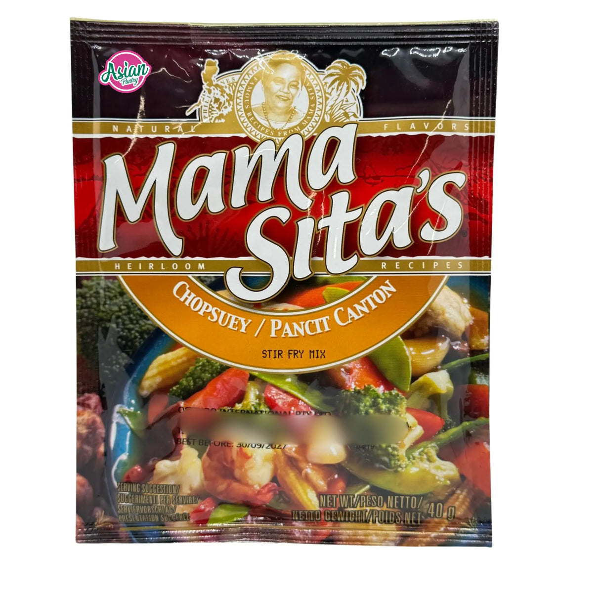Mama Sita's 炒菜(Chopsuey/Pancit Canton)混合 40 克