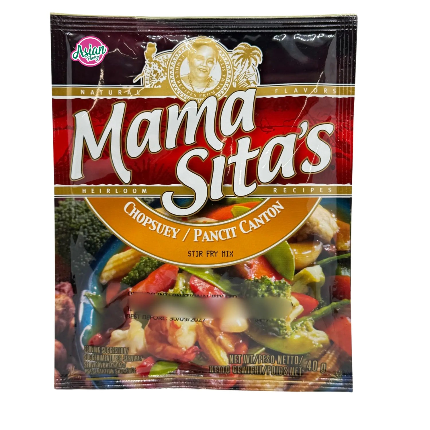 Mama Sita's 炒菜(Chopsuey/Pancit Canton)混合 40 克
