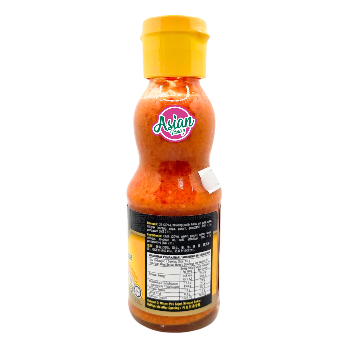 Taste-Me Chicken Rice Chilli Sauce (Sos Cili Nasi Ayam) 200g