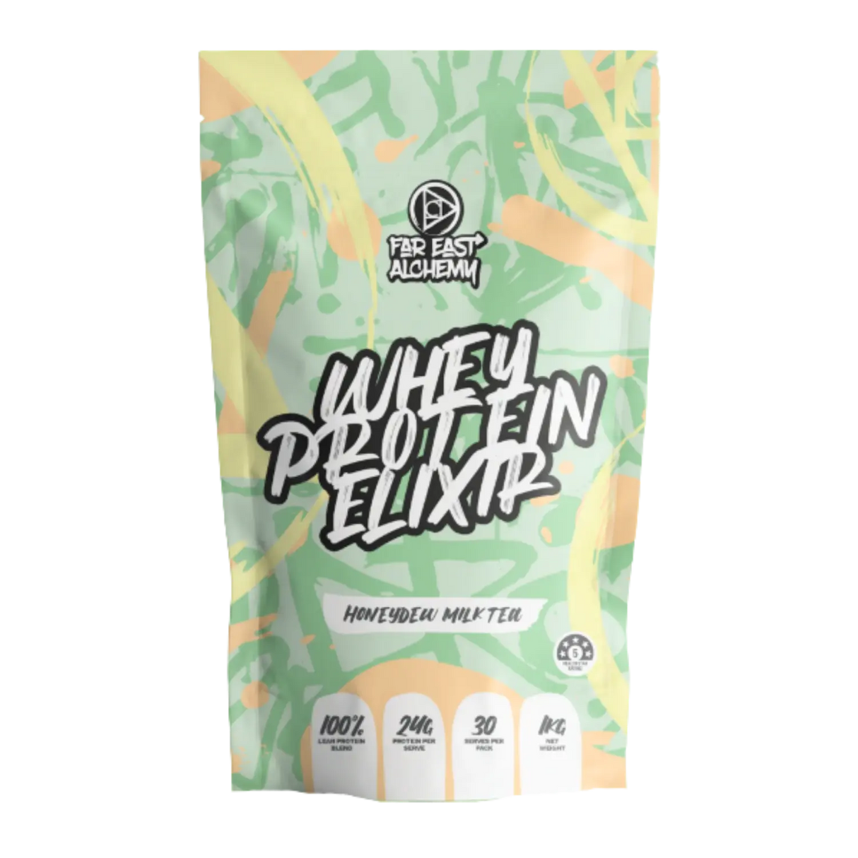 Far East Alchemy Whey Proteian Elixir Honeydew Milk Tea 1kg