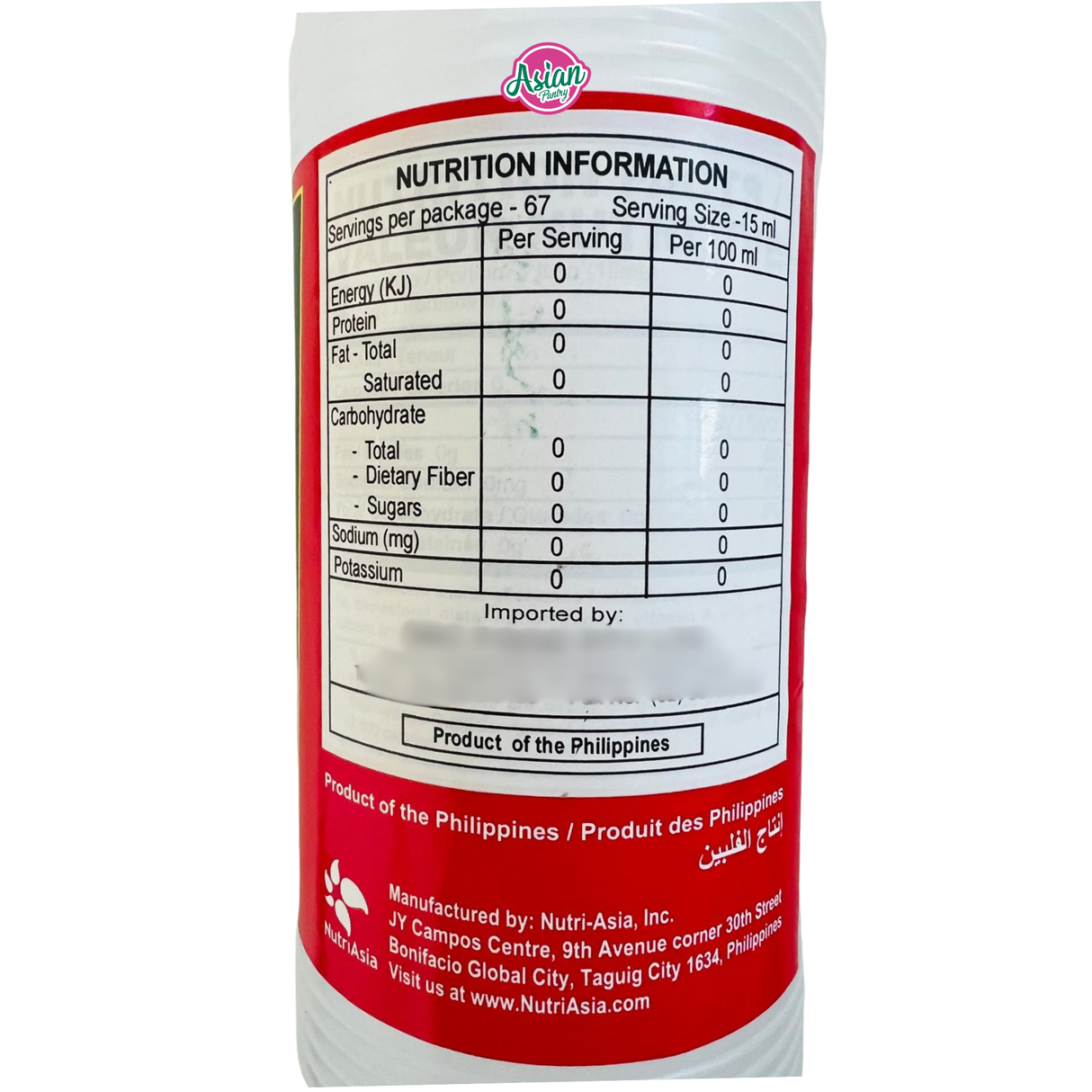 Datu Puti Vinegar 1L