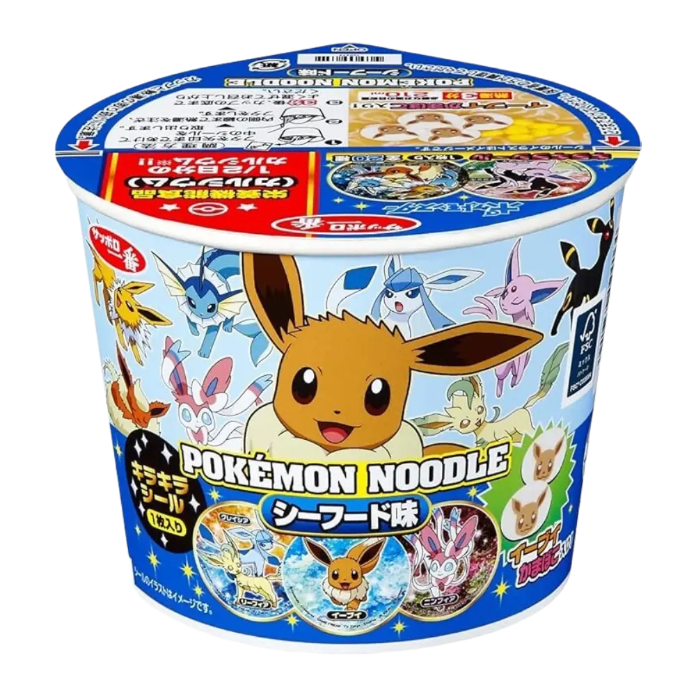 Sapporo Ichiban Pokemon Seafood Noodle 38g