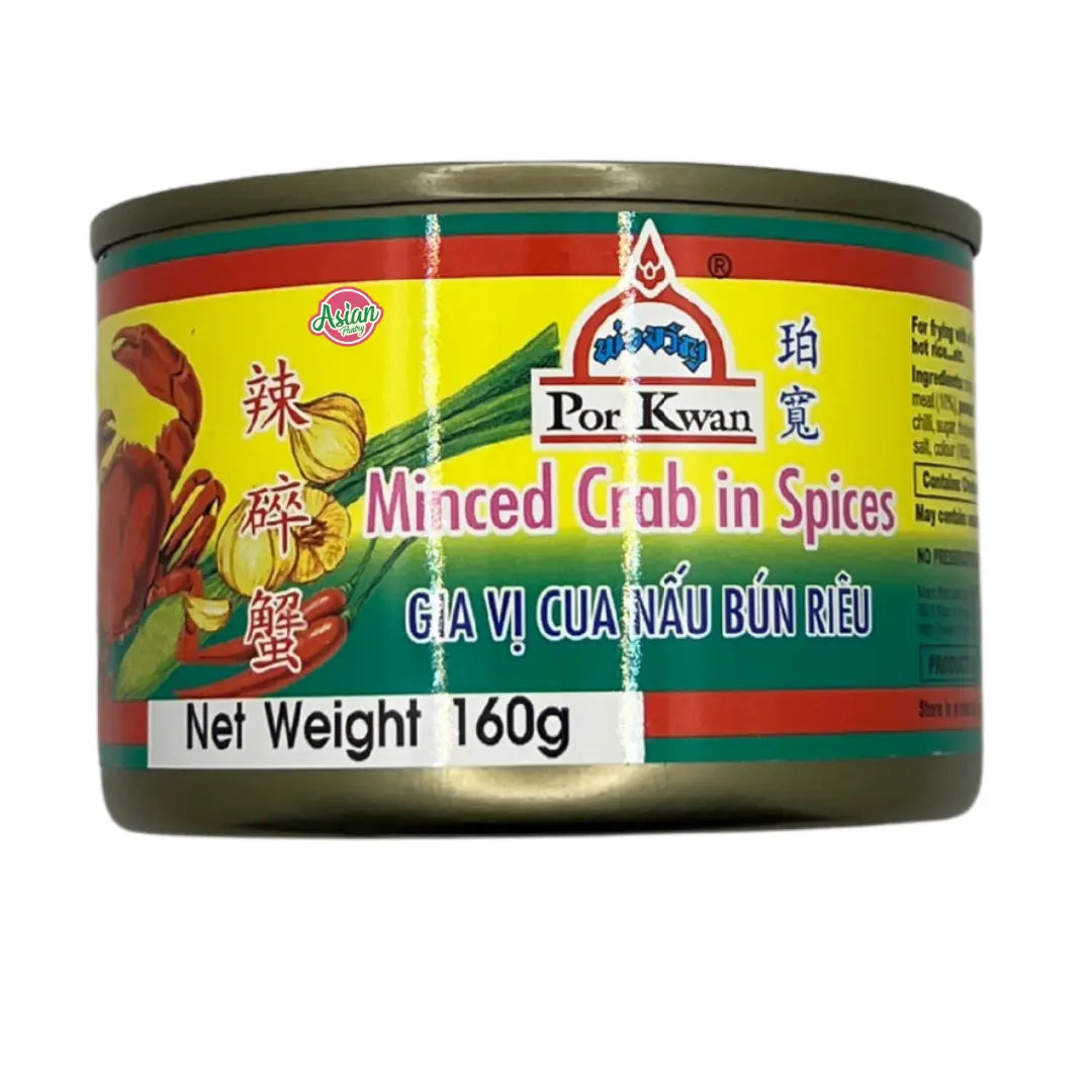 Por Kwan Minced Crab in Spices 160g