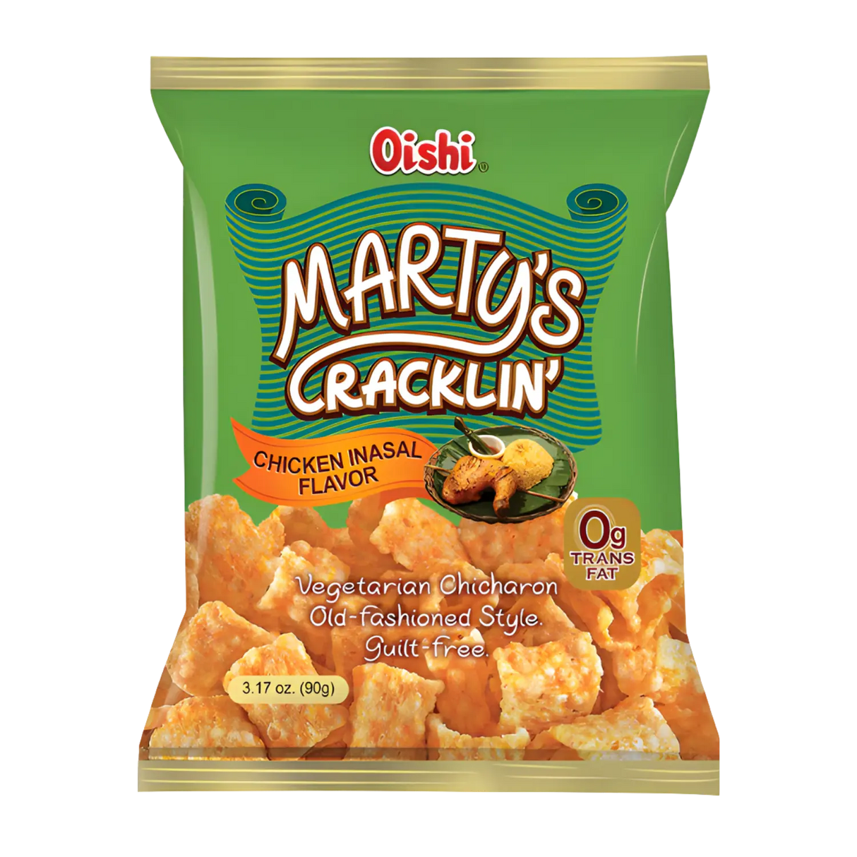 Oishi Marty's Crackling Chicken Inasal Flavour 90g