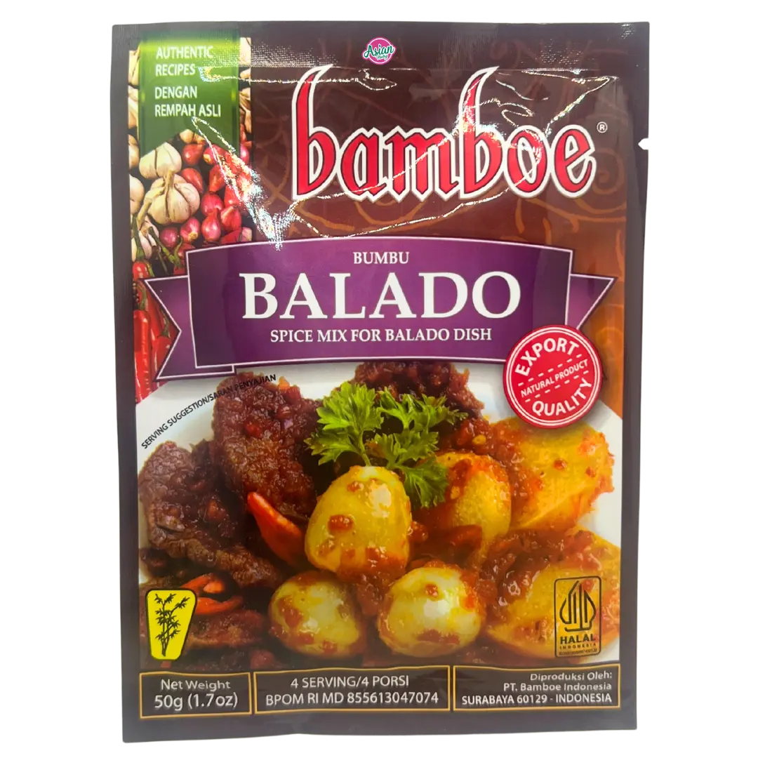 Bamboe Bumbu Balado Spice Mix for Balado Dish 50g