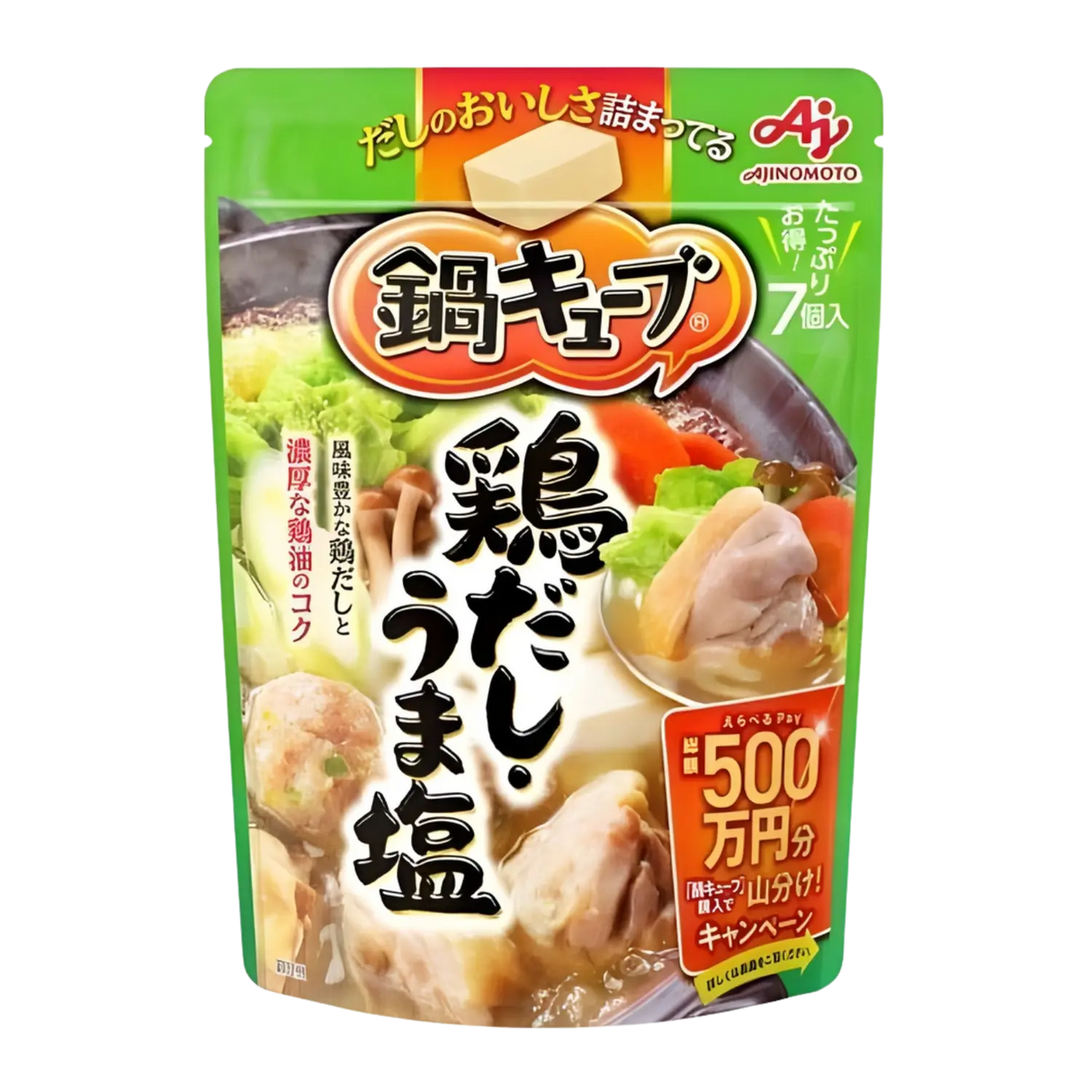 味之素 Nabe Cube Toridashi 高汤鸡肉调味料 51 克