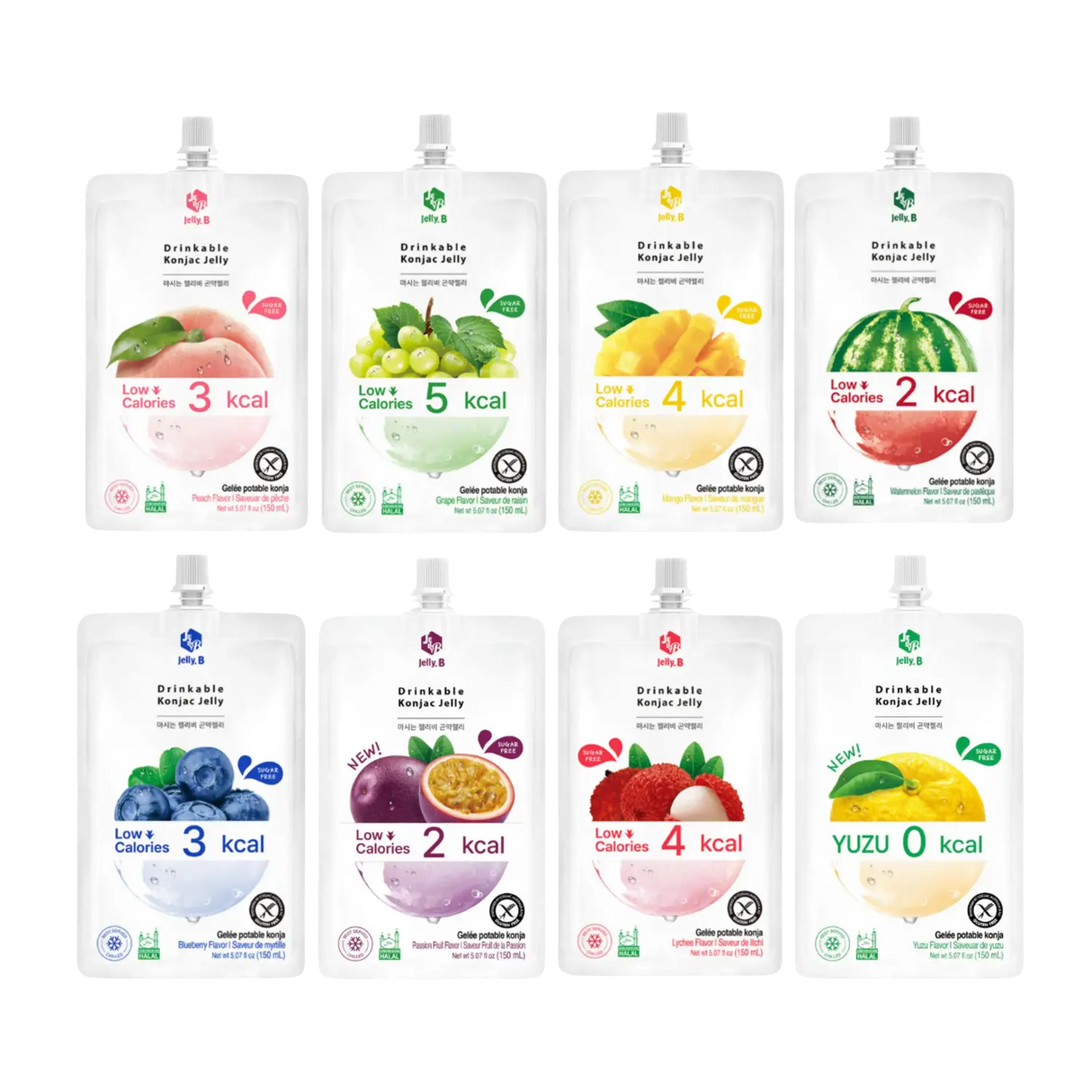 Jelly B Konjac Jelly Variety Bundle