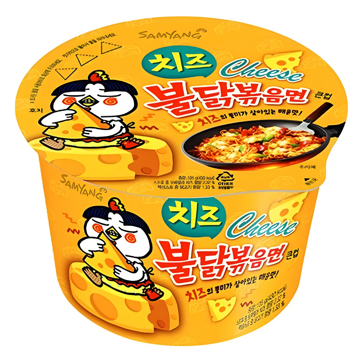 Samyang Buldak Hot Chicken Cheese Flavour Ramen Bowl 105g