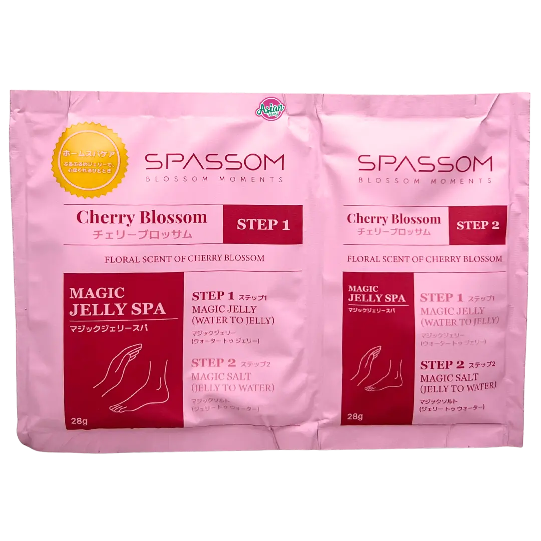 SPASSOM Magic Jelly Hand Spa Set Cherry Blossom 56g