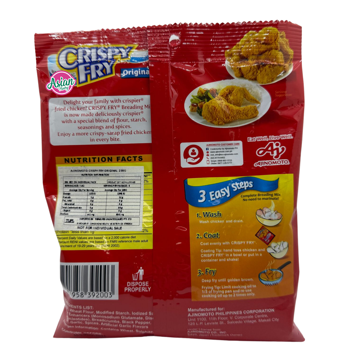 Ajinomoto Crispy Fry Original 238g