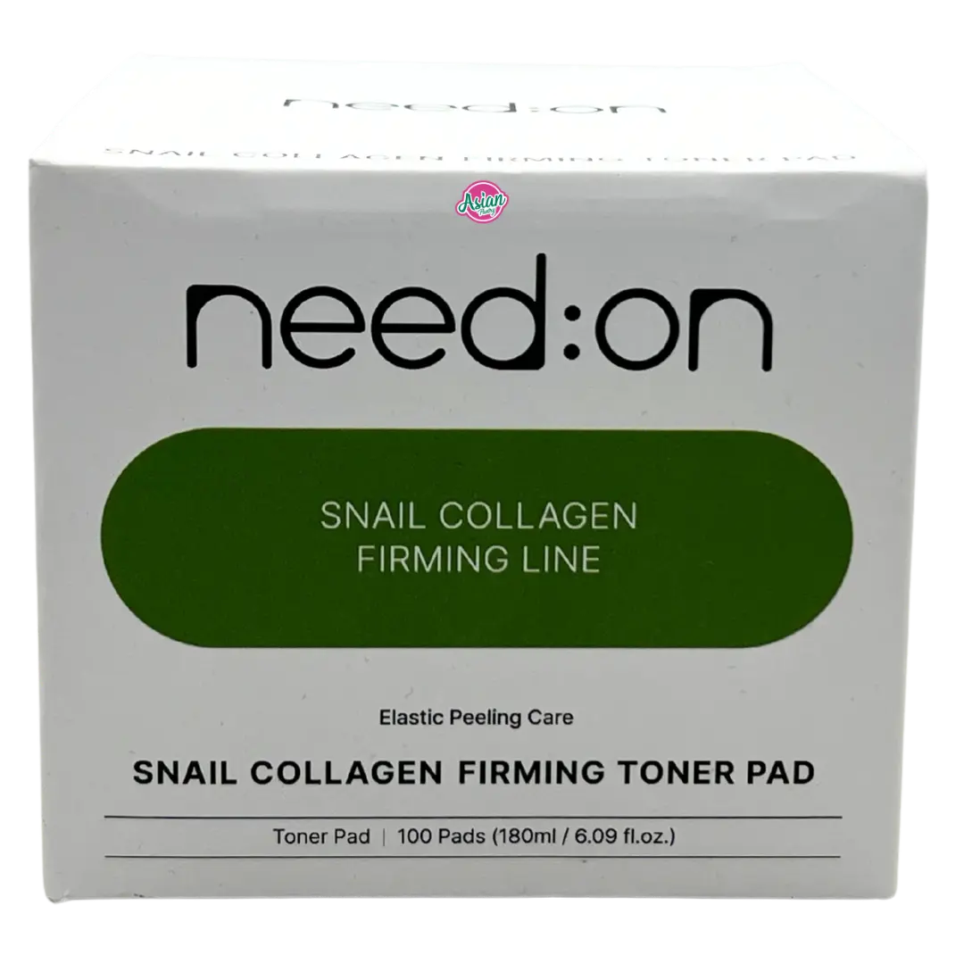 need:on Snail Collagen Firming Toner Pad 100pcs 180ml