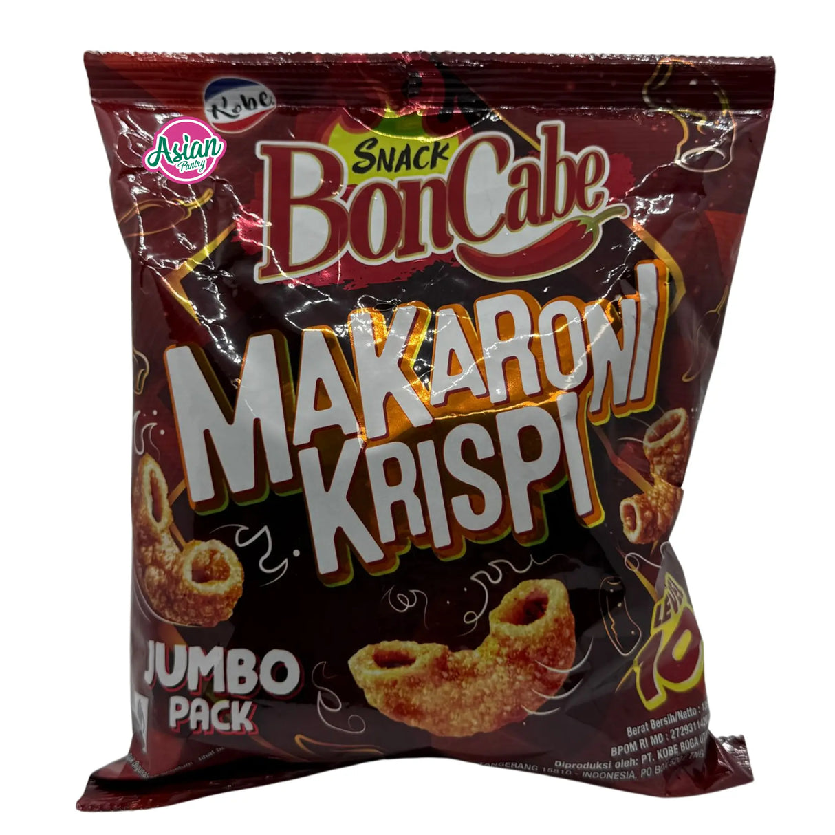 Kobe Makaroni Krispi Macaroni Snack Level 10 135g