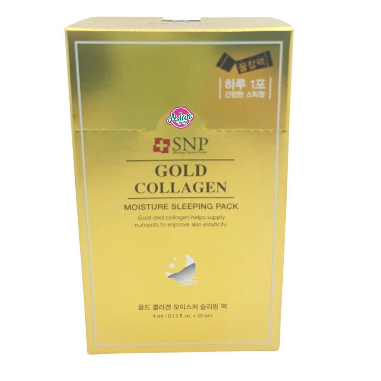 SNP Gold Collagen Sleeping Pack (20 x 4ml) 80ml