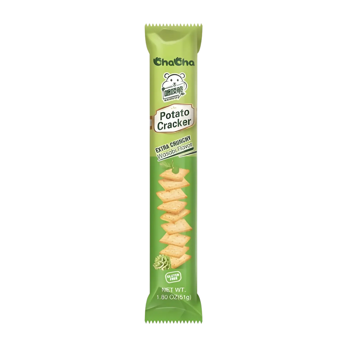 Chacha Potato Cracker Wasabi Flavour 51g