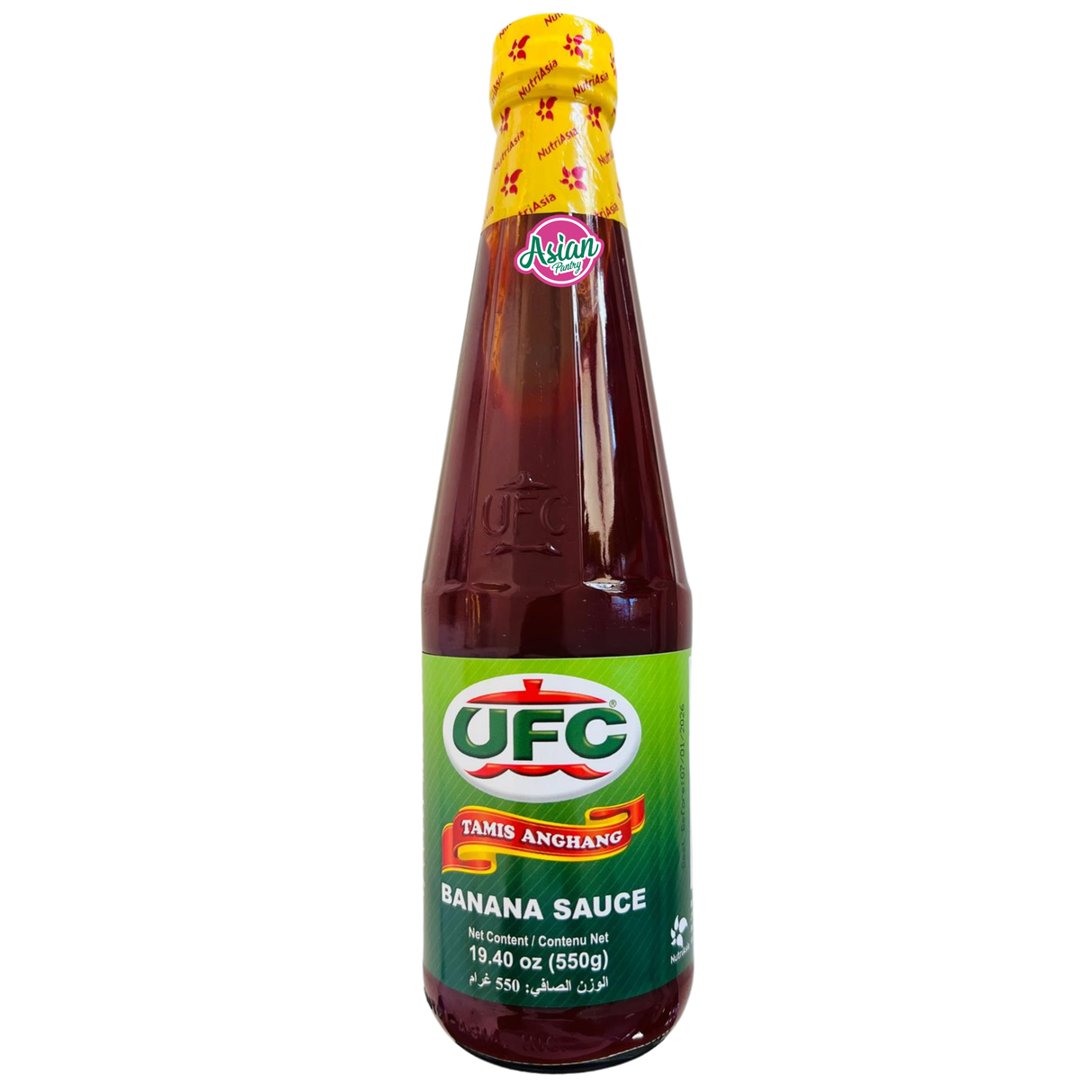 UFC Banana Sauce (Tamis Anghan) Ketchup Regular 550g (BBD: 07/05/2026)