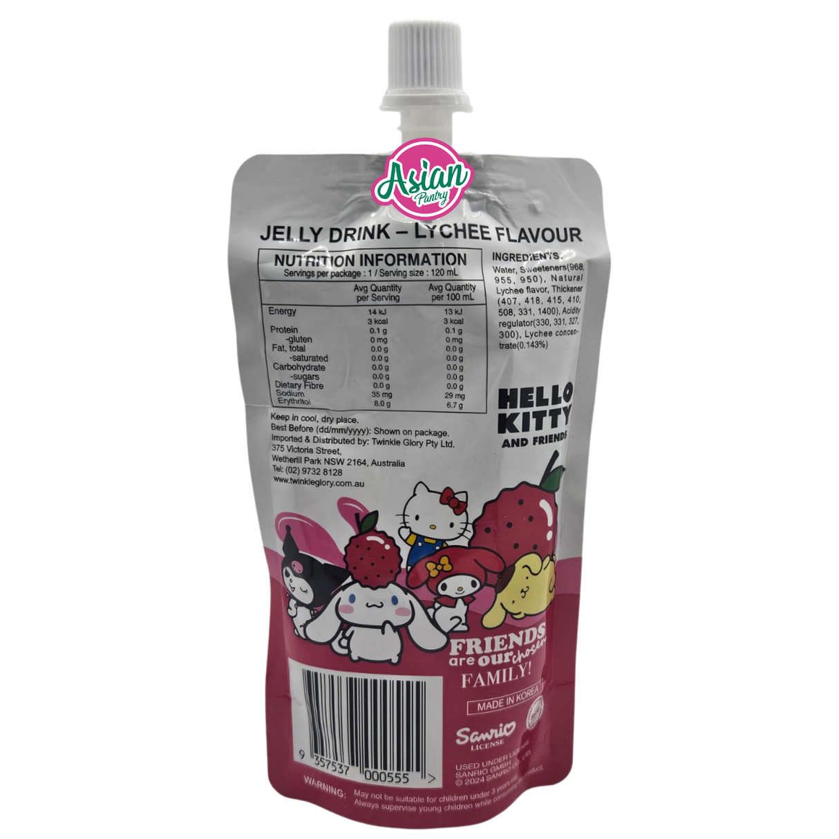 Perisa Laici Twinkle Glory Cinnamoroll 120ml