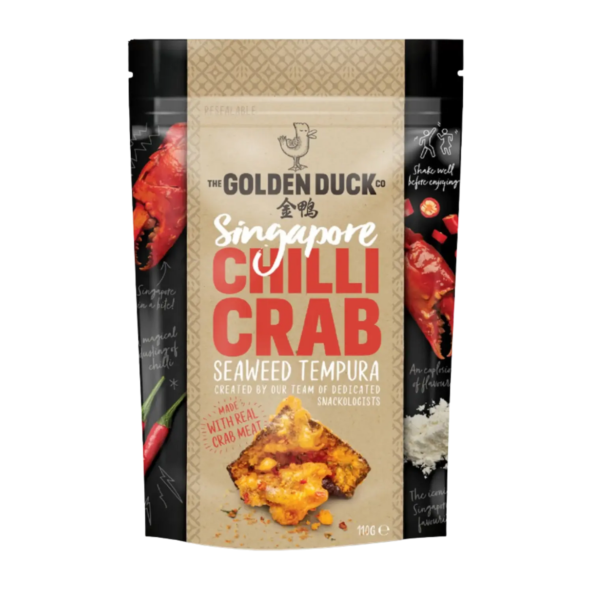 金鸭辣椒蟹海藻天妇罗102g