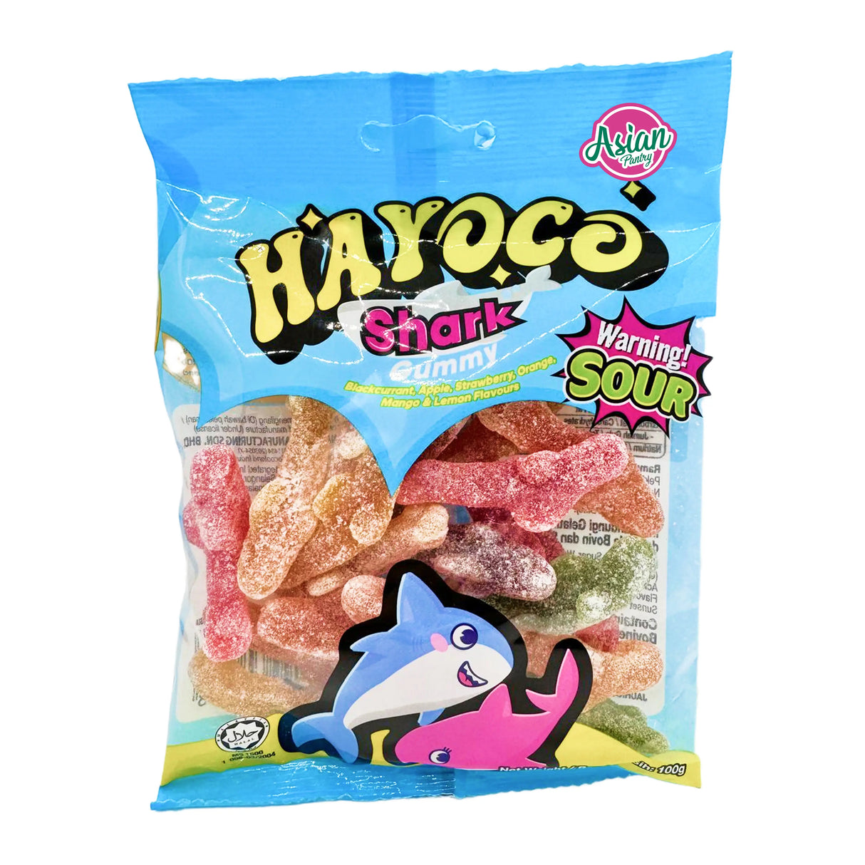 Hayoco Sour Shark Gummy 100g