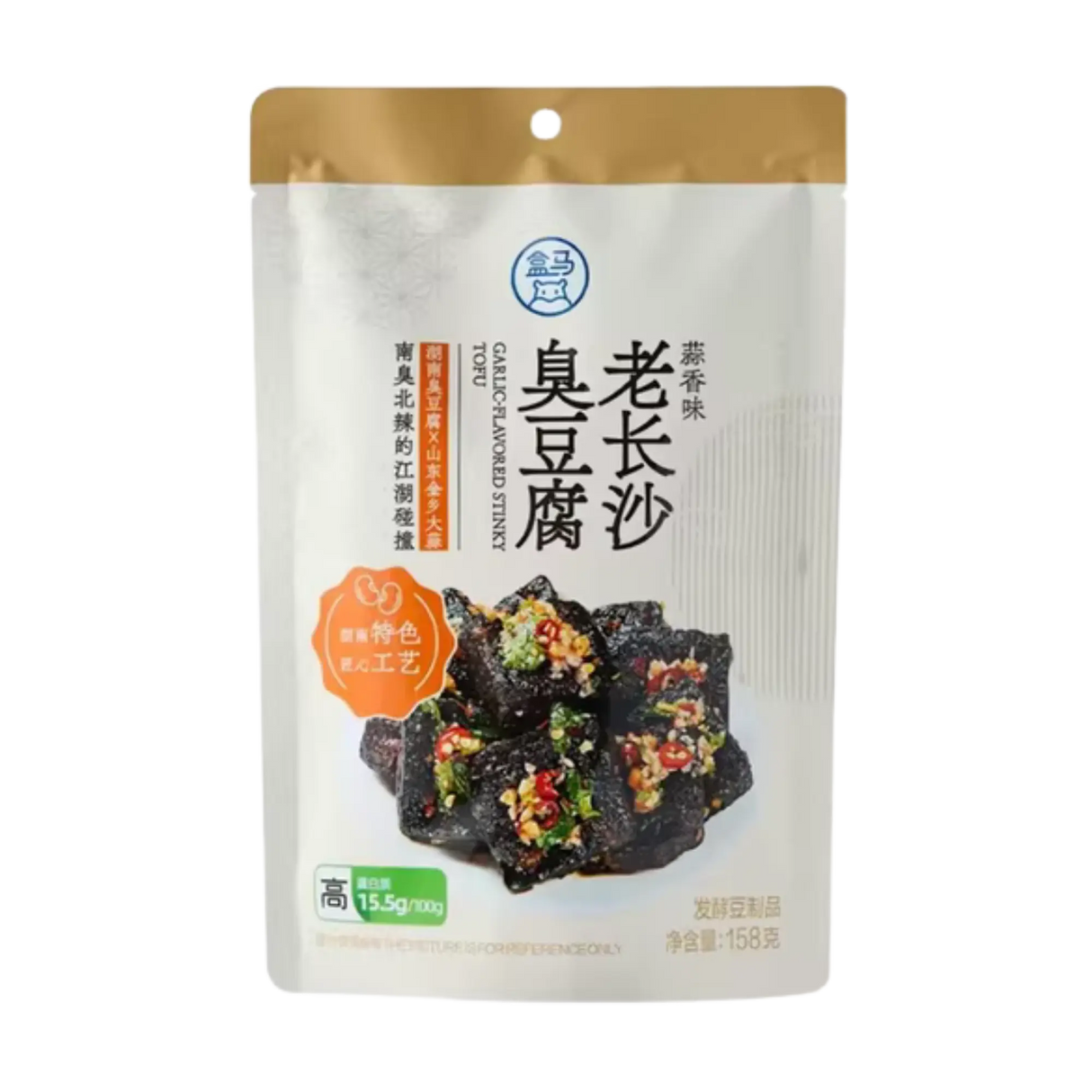 Xiangxiang Zui Garlic Flavoured Stinky Tofu 82g