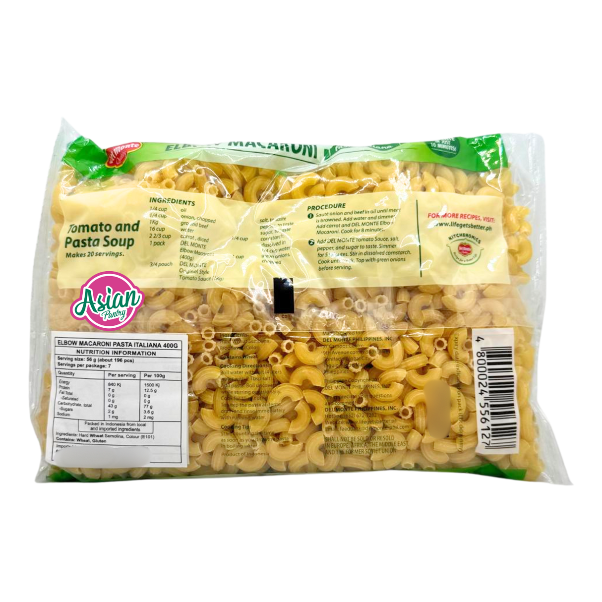 Delmonte Salad Makaroni Pasta Italiana 400g