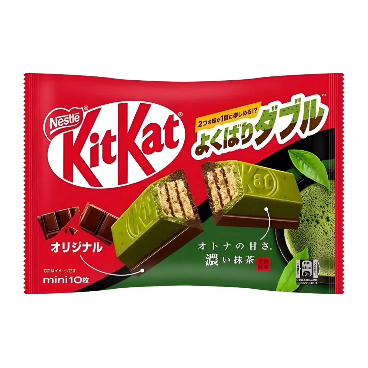 Nestle KitKat Double Sweetness Matcha & Original 113g