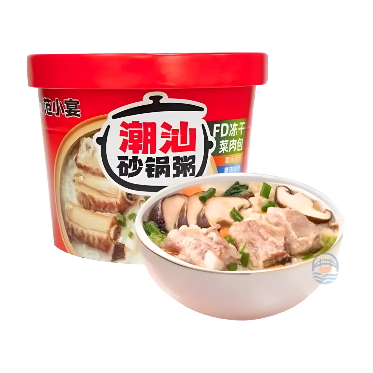 FANXIAOYAN Instant Chao Shan Congee (Mushroom & Pork Ribs Flavour) 118g