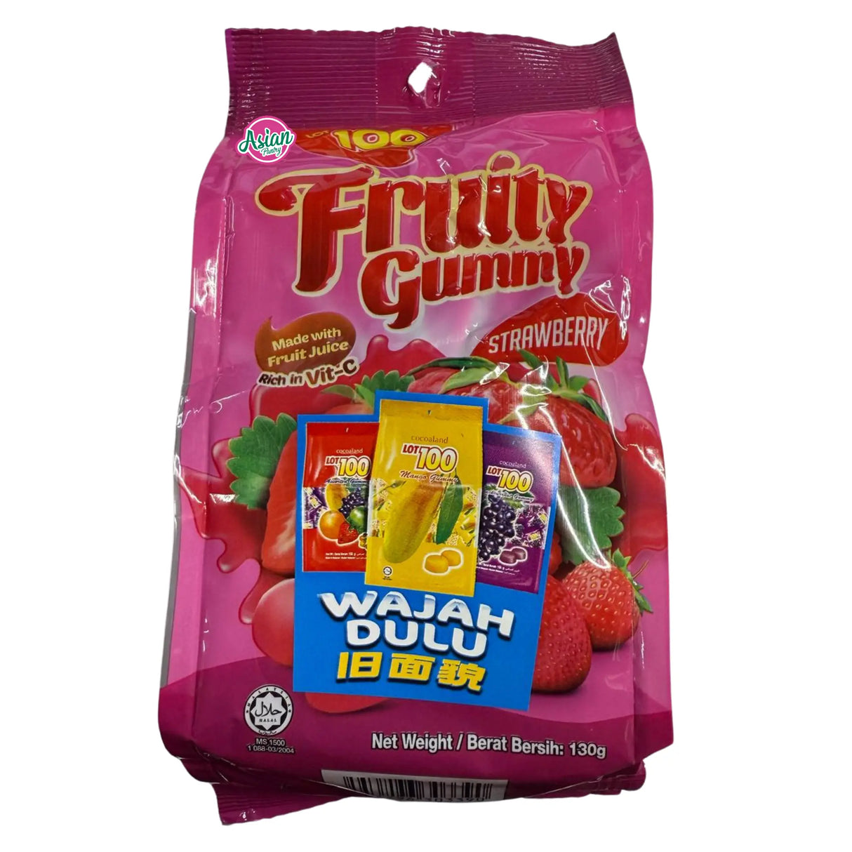 Cocoaland Lot 100 Gummy Strawberry 130g