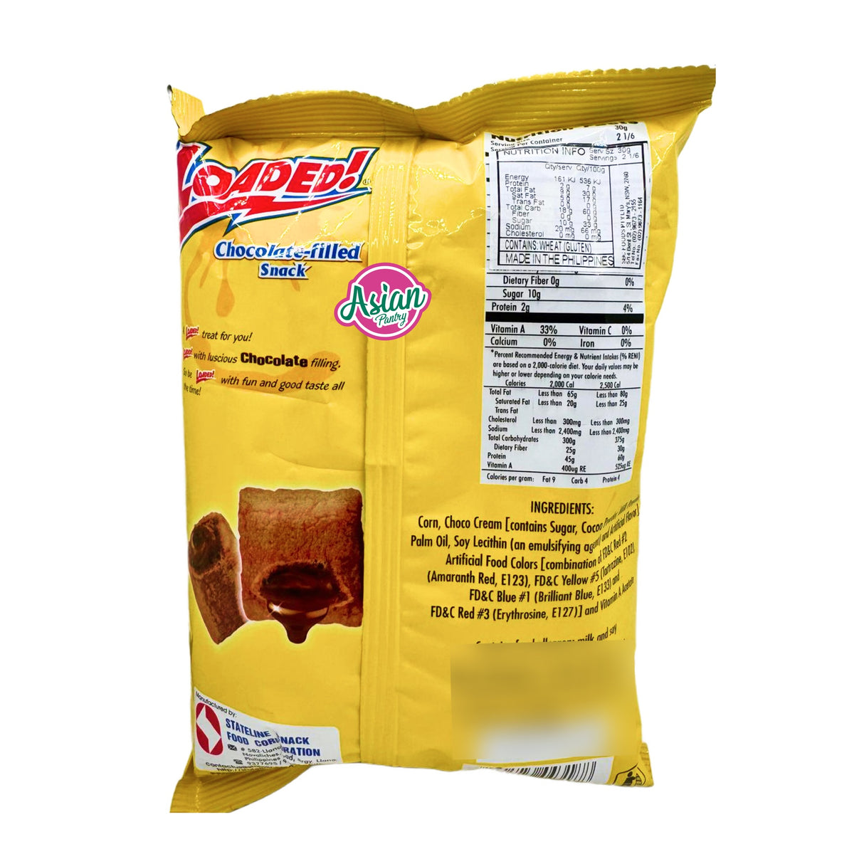 Stateline Loaded Chocolate-Filled Snack 65g
