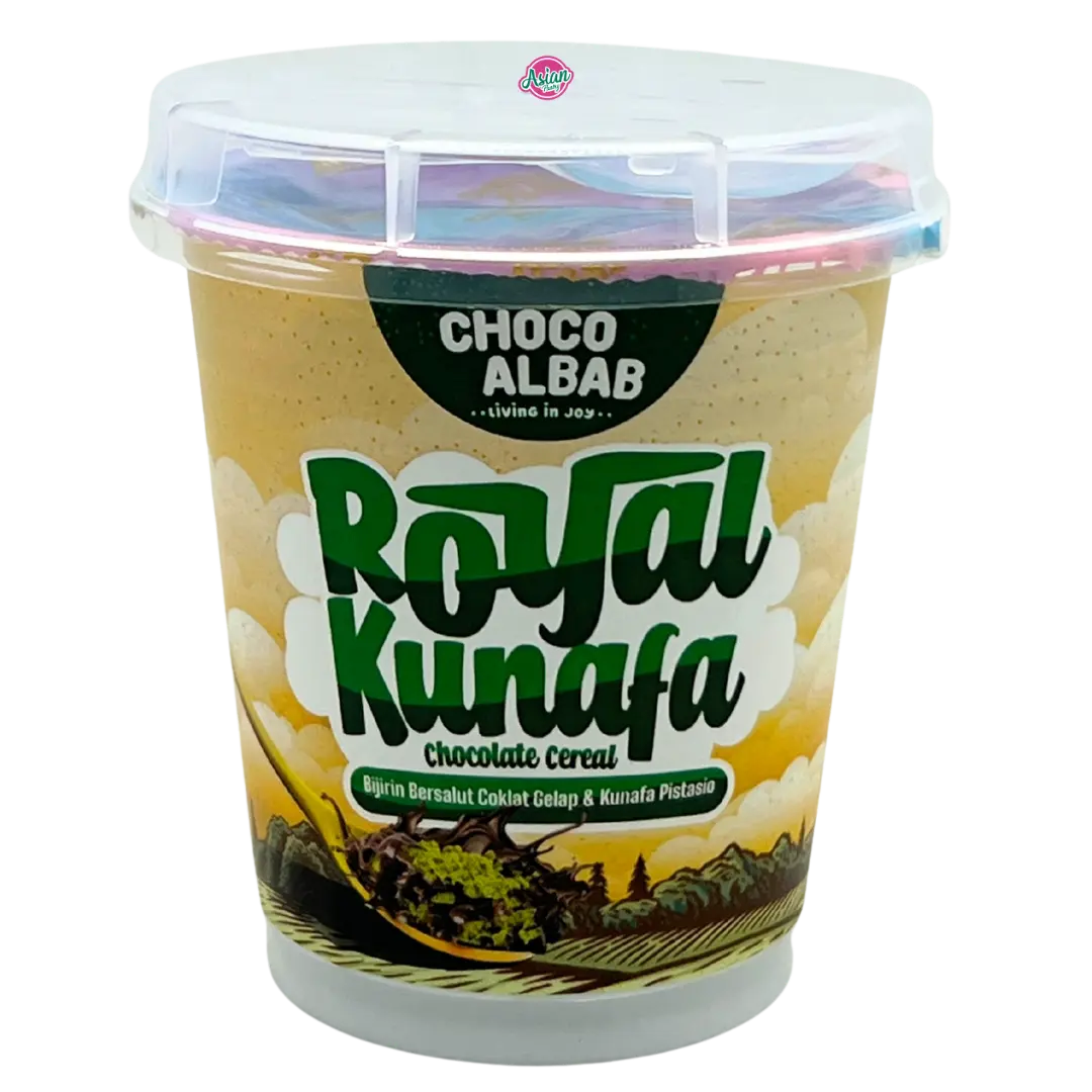 Choco Albab Royal Kunafa Chocolate Tub 90g