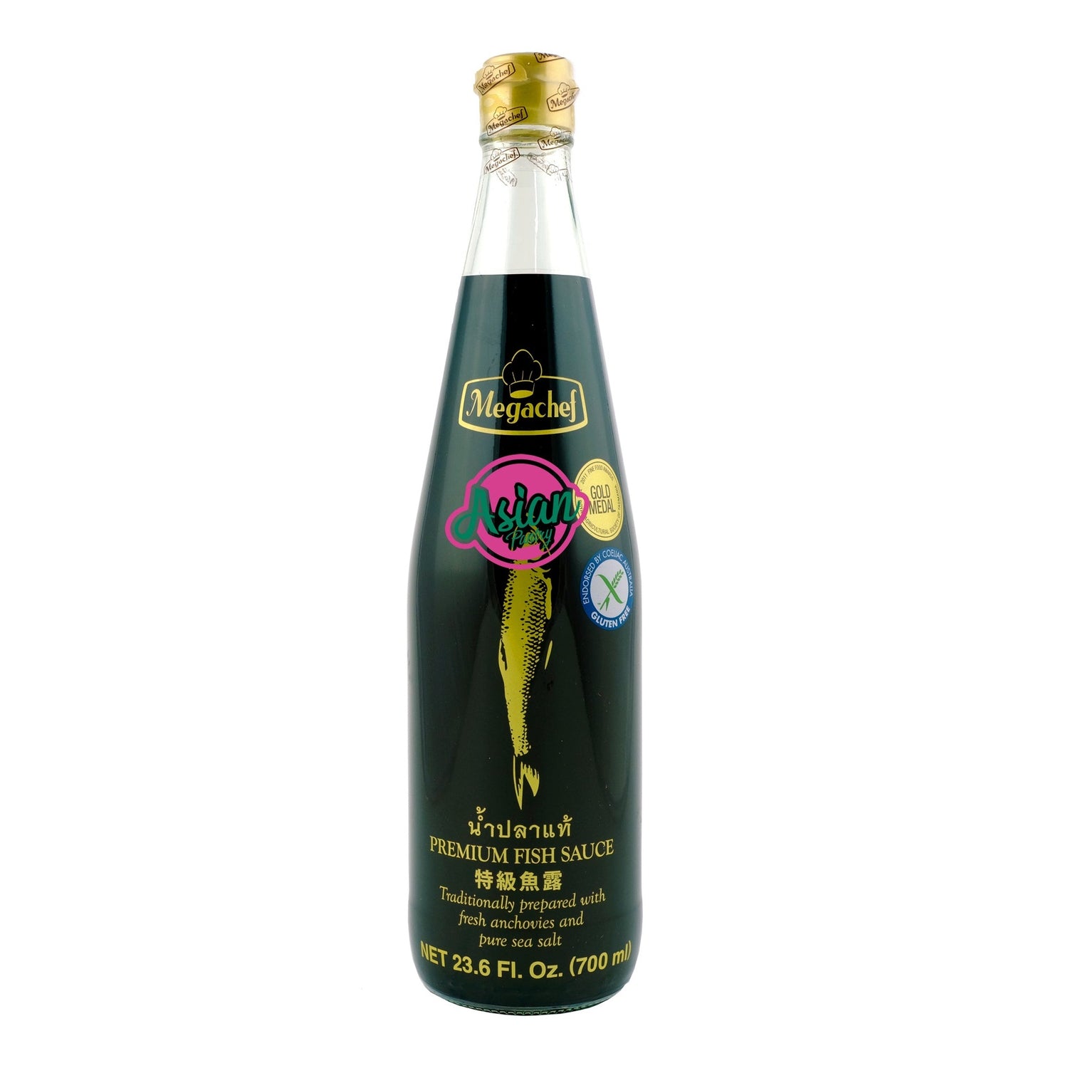 Megachef Premium Fish Sauce Brown Label 700ml