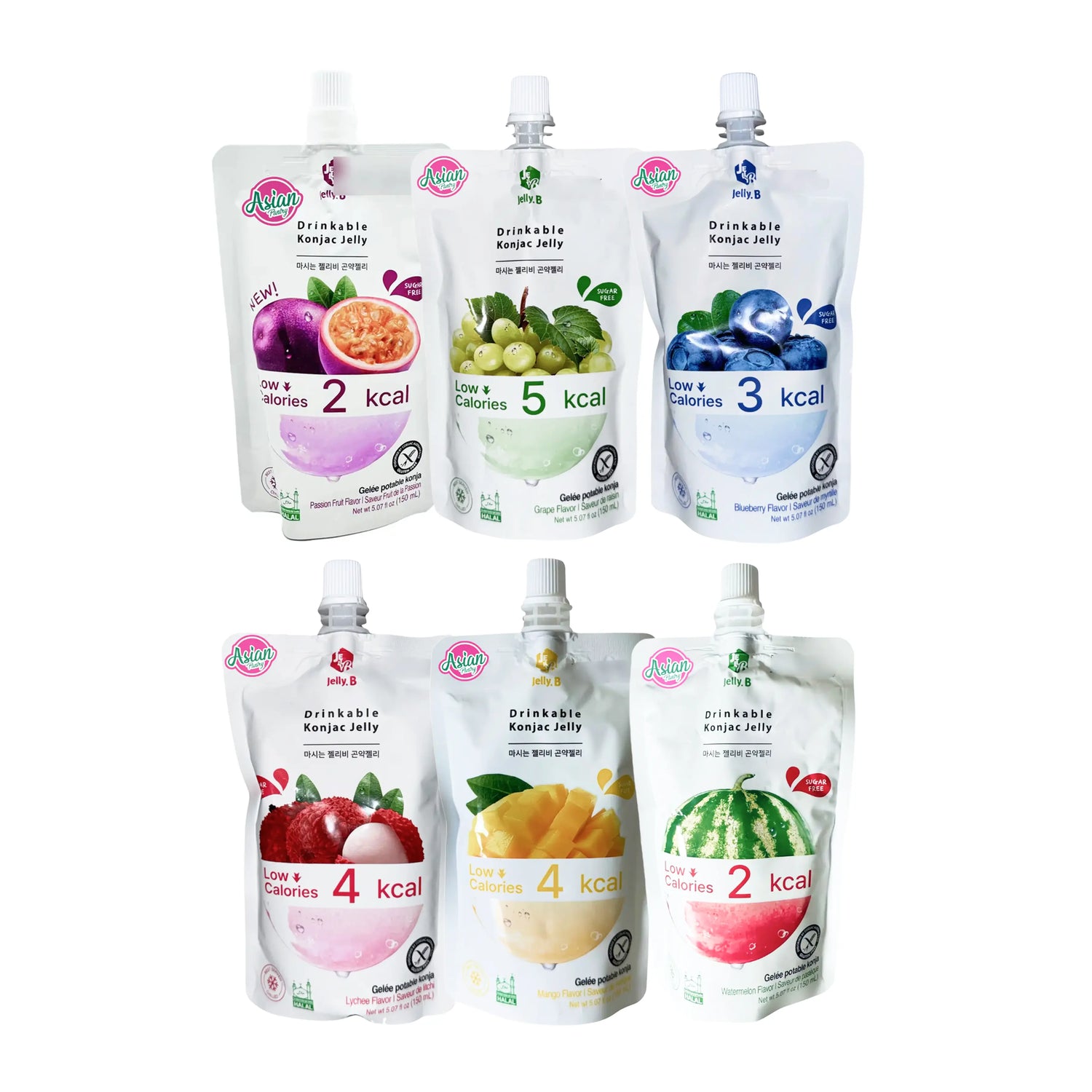 Jelly B Konjac Jelly Variety Bundle