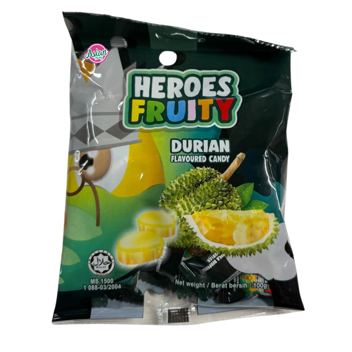 Heroes Fruitty Durian Flavoured Candy 100g