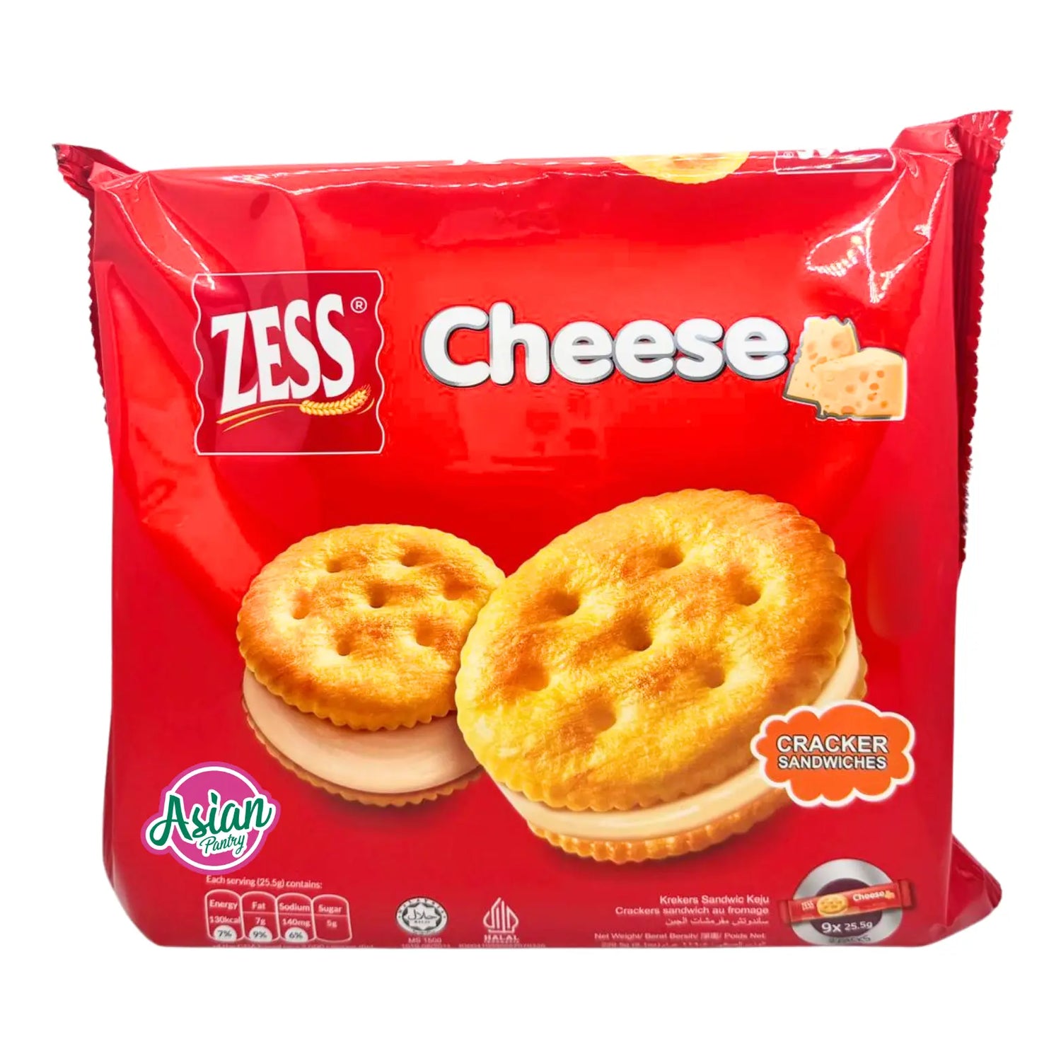 Zess Cheese Cracker Sandwiches 229.5g