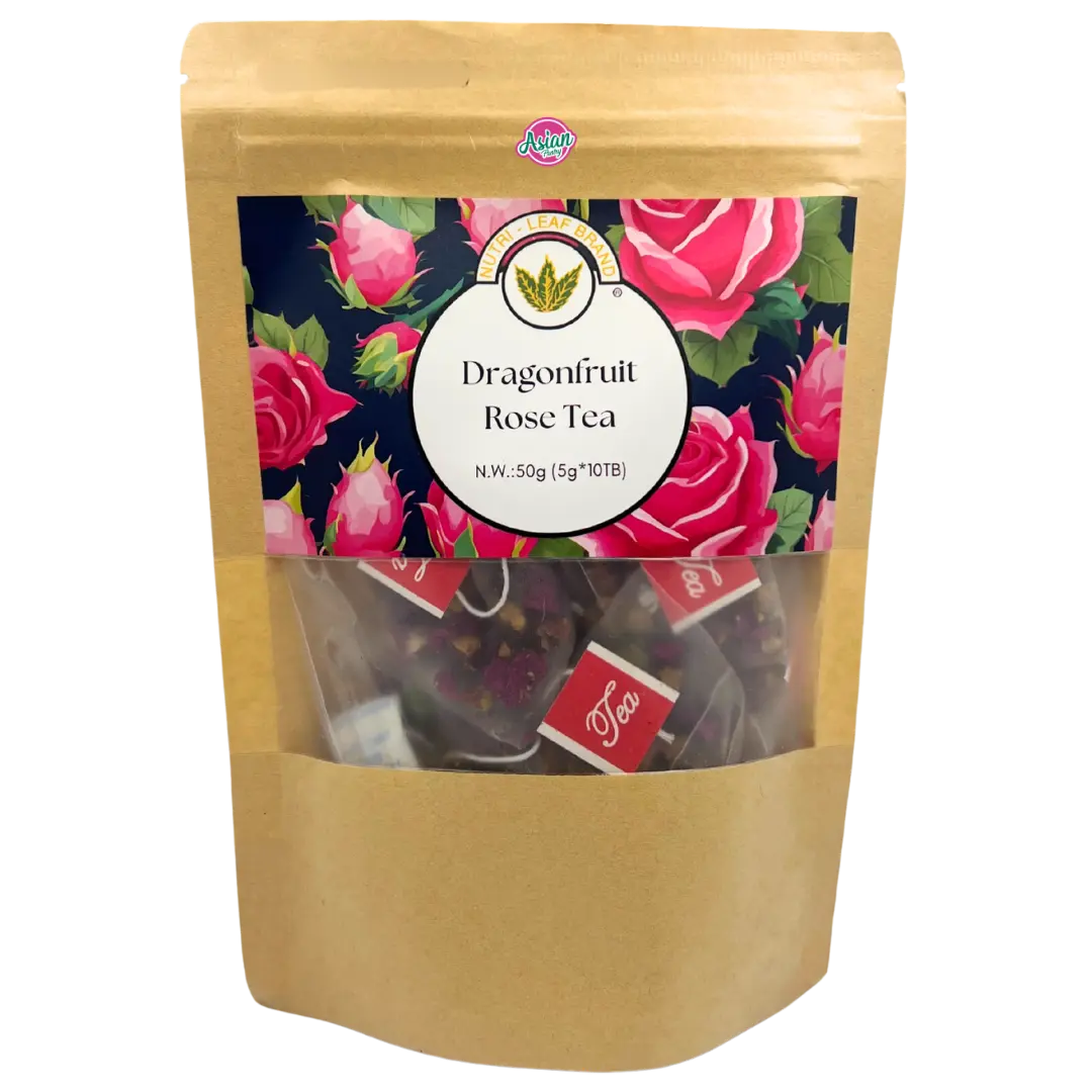 Nutrileaf Dragonfruit Rose Tea (10 Teabags) 50g