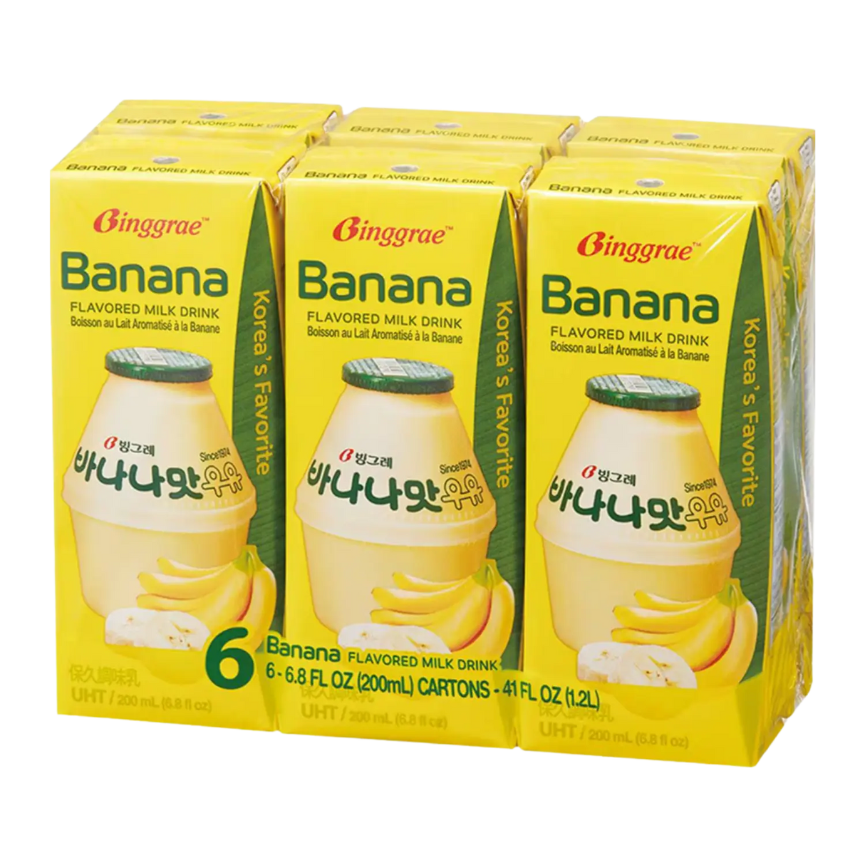 Binggrae 香蕉味牛奶饮料 1200ml