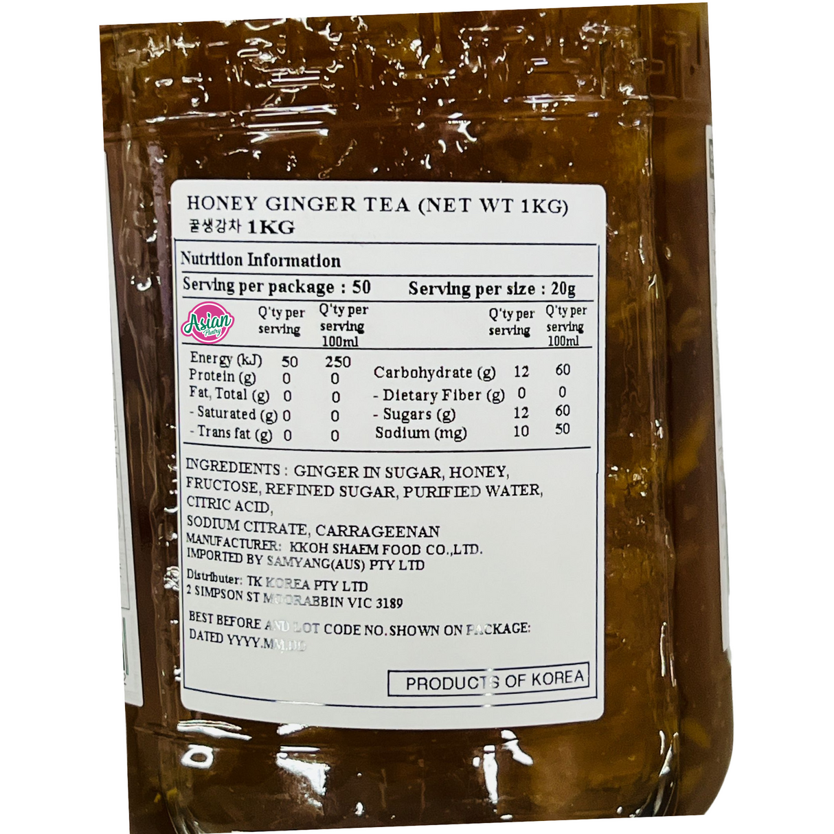 Teh Halia Madu Kotsam S 1000g