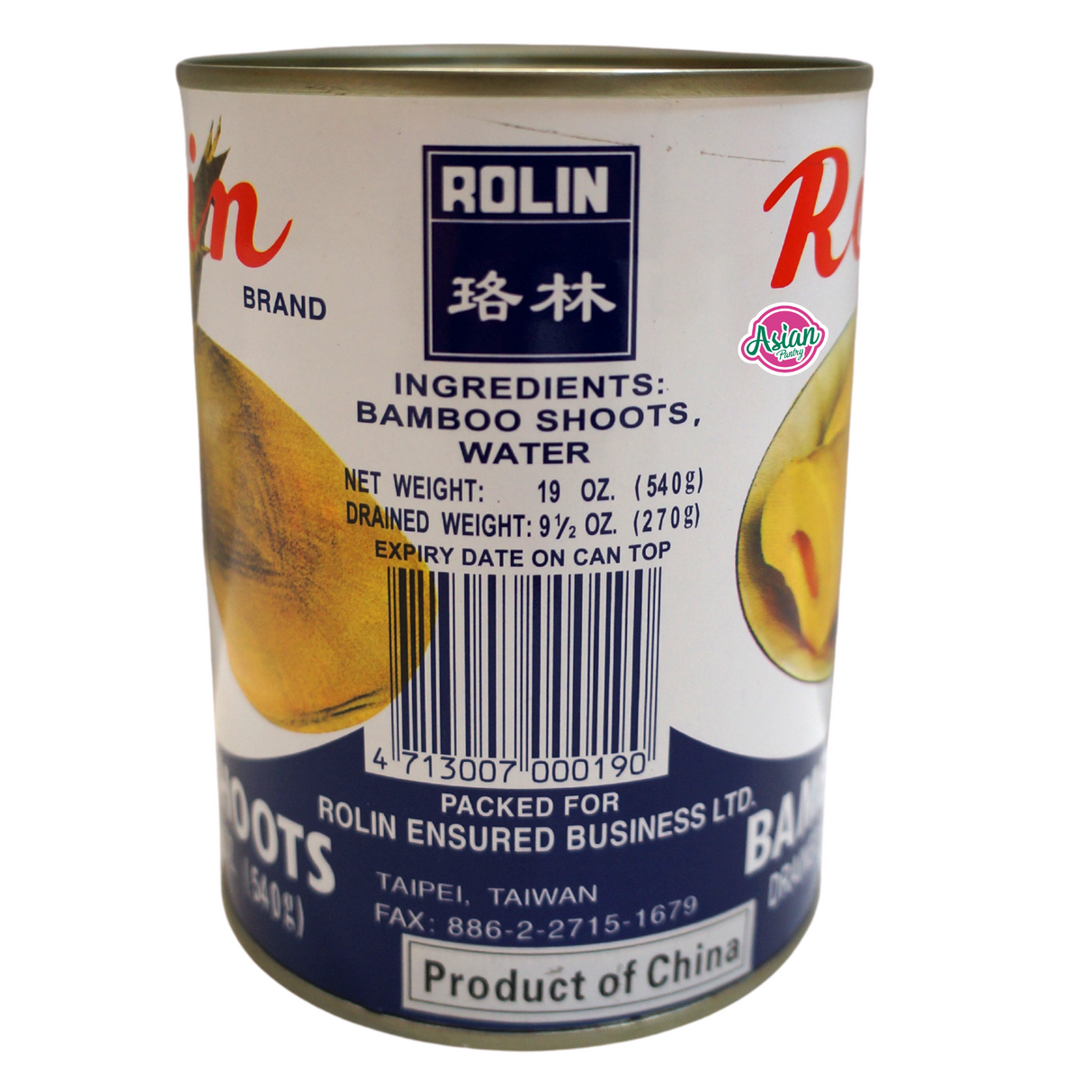 Rolin Brand Bamboo Shoot Tips 540g