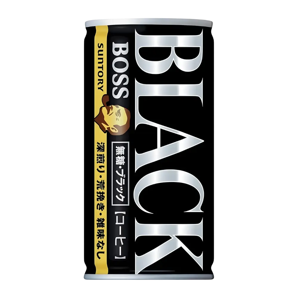 Suntory BOSS Sugar Free Black Coffee 185ml