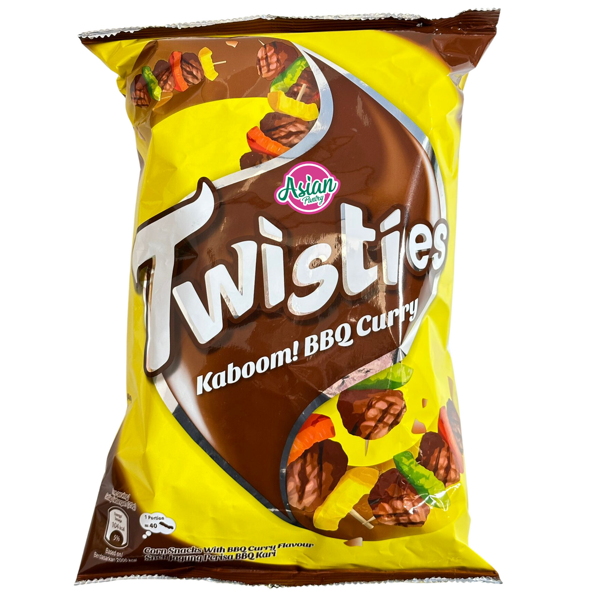 Twisties BBQ Curry Flavour 140g