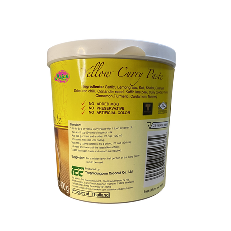 Mae Ploy Yellow Curry Paste 400g