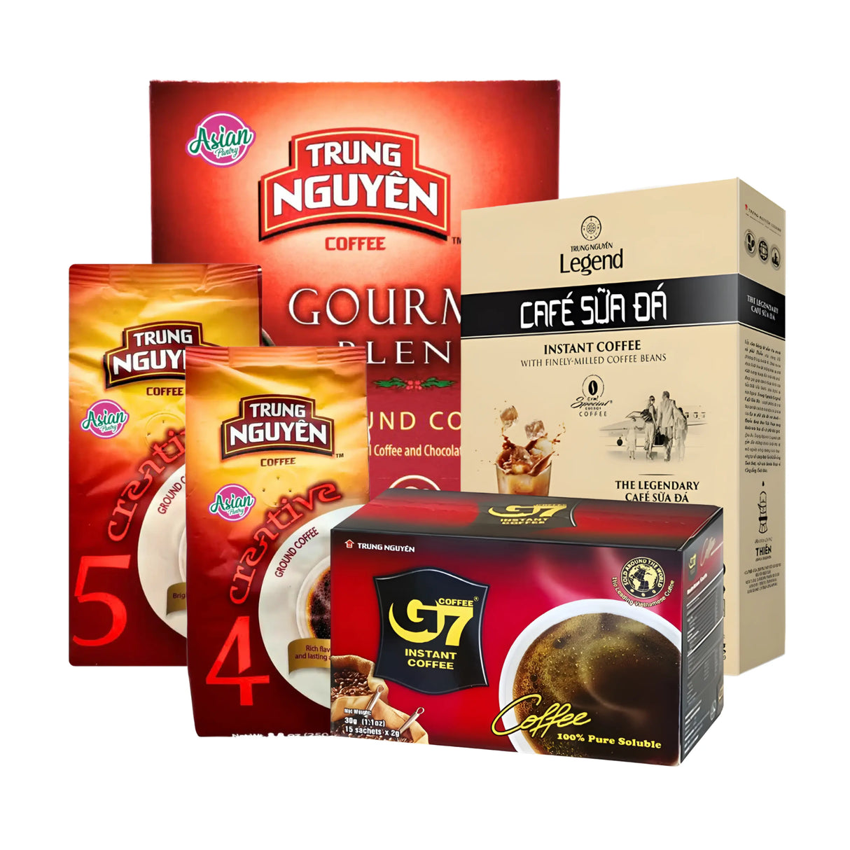 Trung Nguyen Coffee Variety Bundle