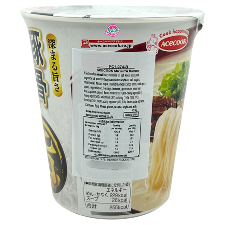 Acecook Maruma Tonkatsu Ramen 58g
