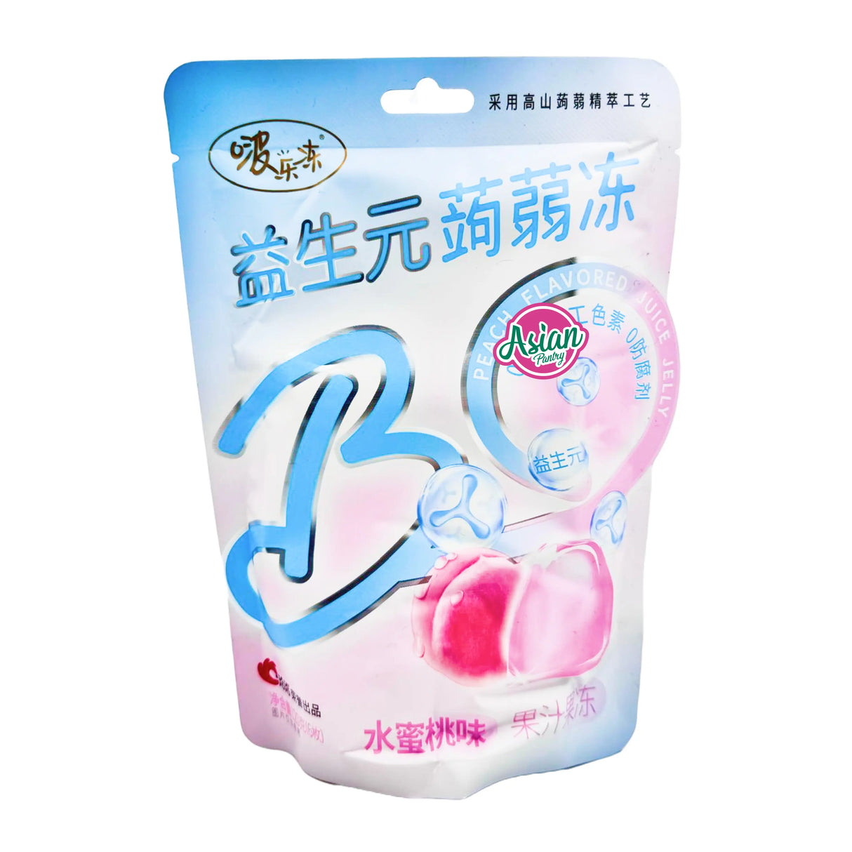 Chacha Konjac Jelly Peach Flavour 120g (BBD: 08/01/2026)