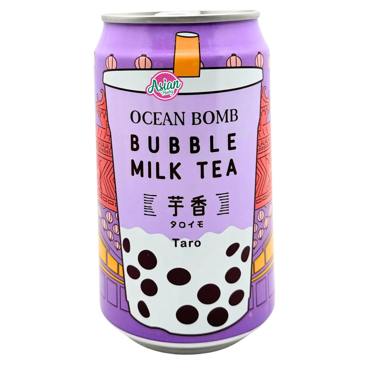 Ocean Bomb Bubble Milk Tea Taro Flavour 315ml