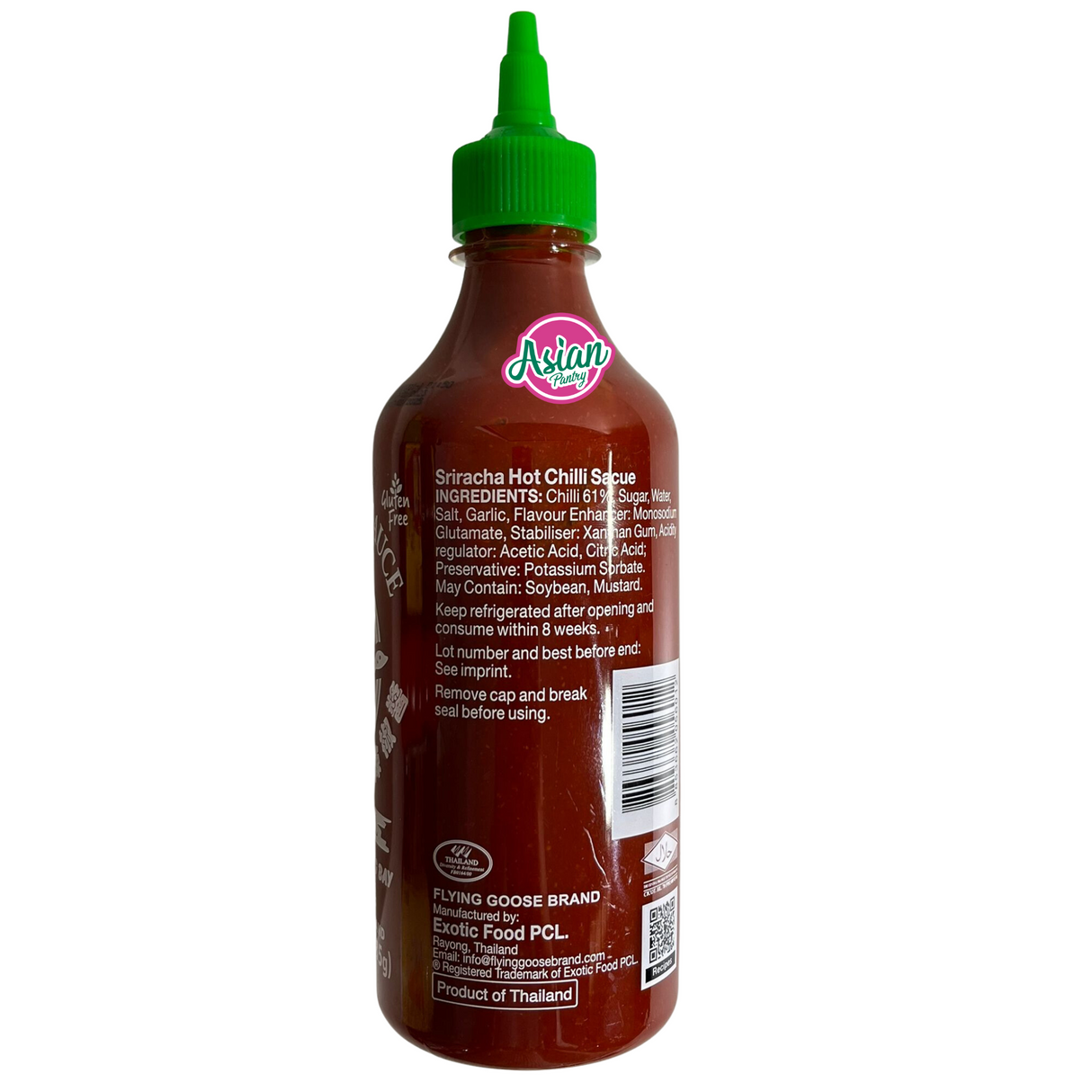 Flying Goose Vegan Red Sriracha Sauce Original 455ml - Image 3