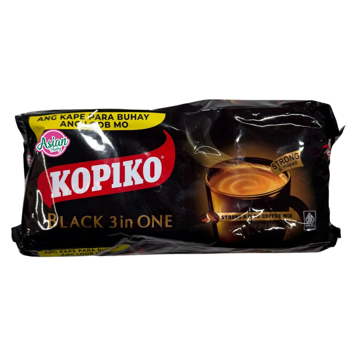 Kopiko Kopi Segera Campuran 3 dalam 1 (Hitam) 30P 900g