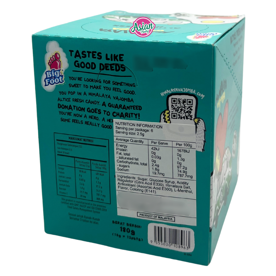 Big Foot Himalaya Vajomba - Altice Fresh Mint 15g