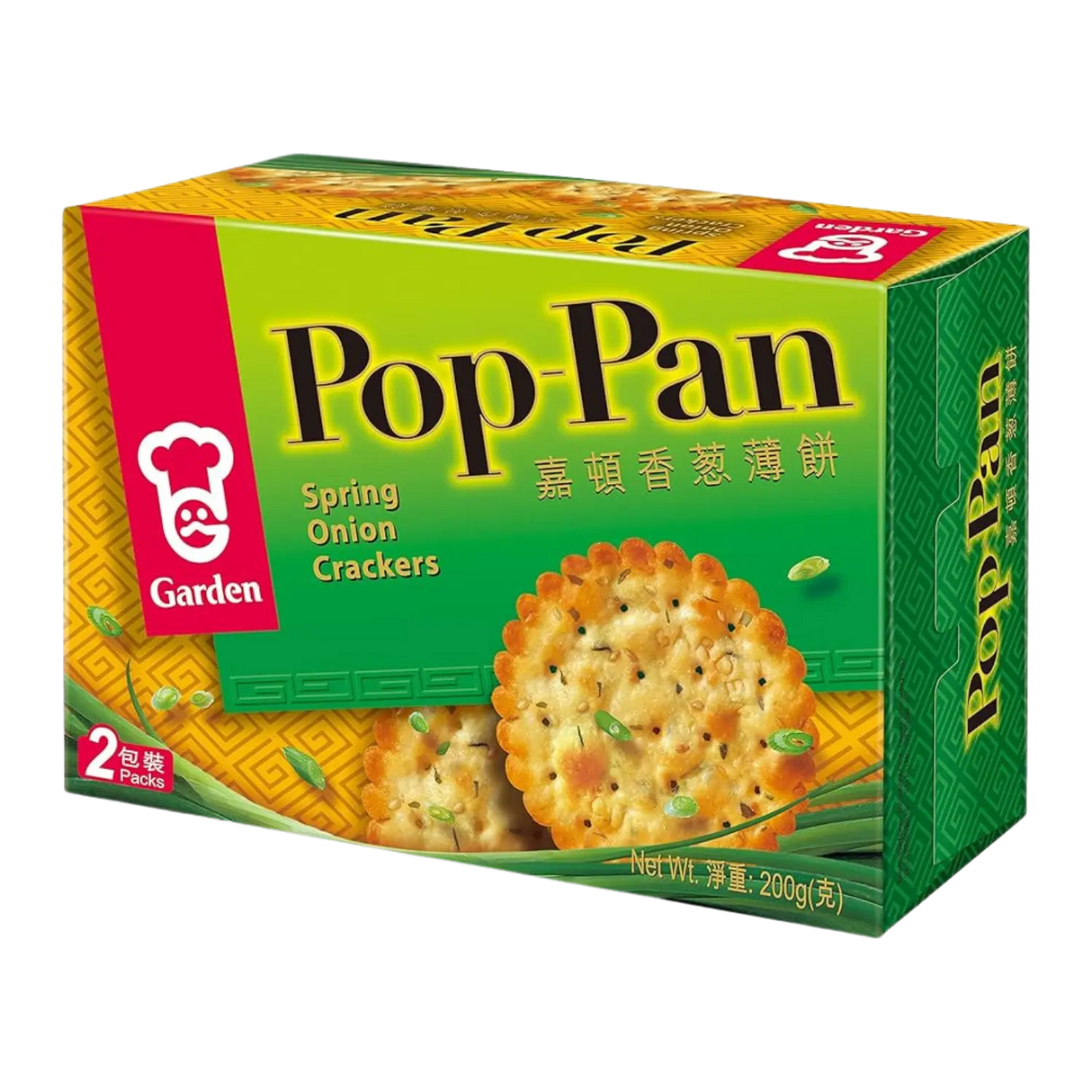 Garden Pop-Pan 葱油饼干 200g