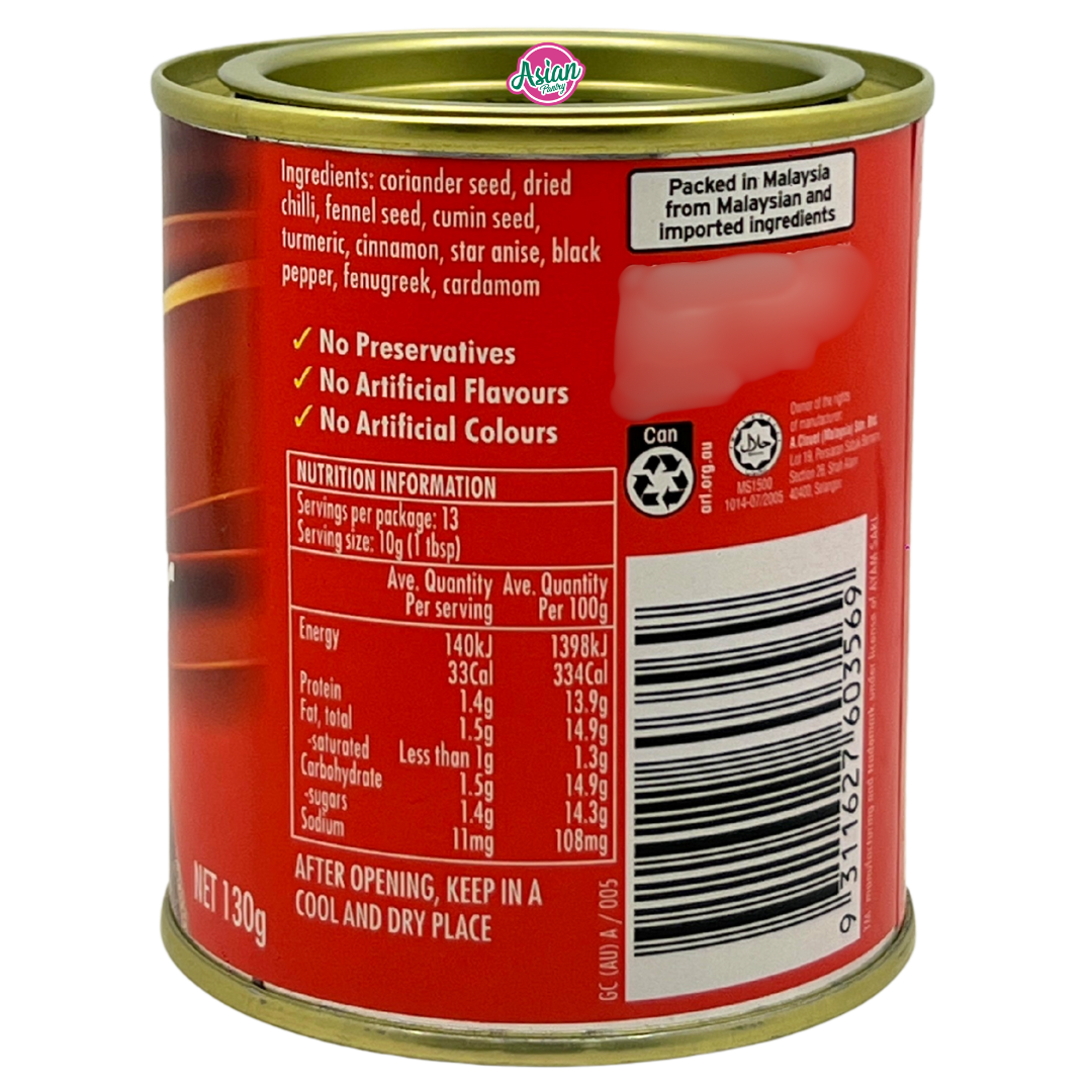 Tin Serbuk Kari Jenama Ayam 130g