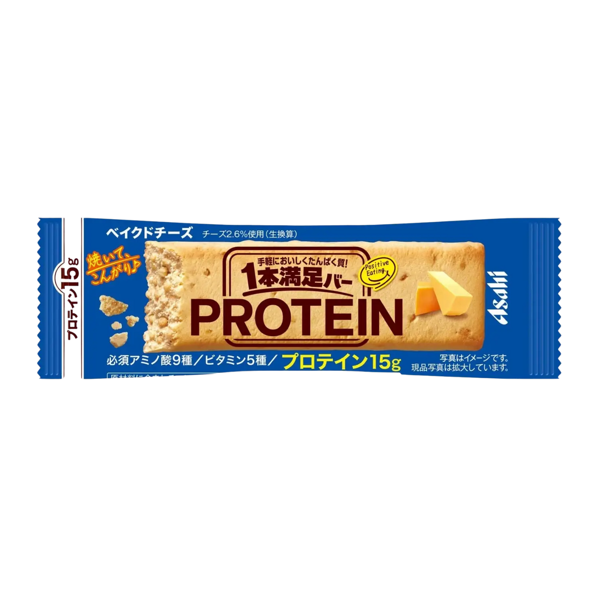 Asahi Ippon Manzoku Protein Bar Baked Cheese 47g